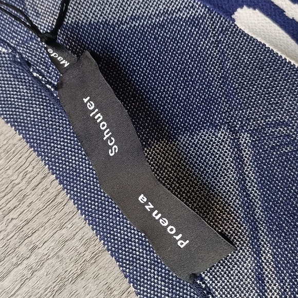 Proenza Schouler gingham Jacquard asymmetrical top size medium - Picture 13 of 16